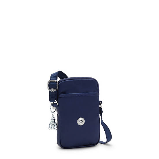 Kipling Tally Crossbody Telefoon Tas Blauw | België 1852KO